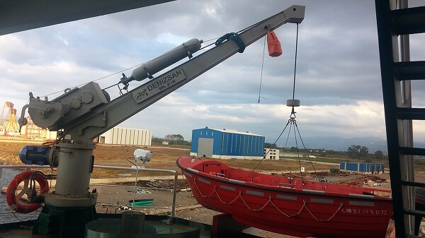 dss maritime davits repair and supply